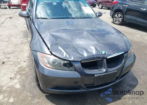 2006 BMW 325I z USA, uszkodzony, nr VIN WBAVB17576NK31560